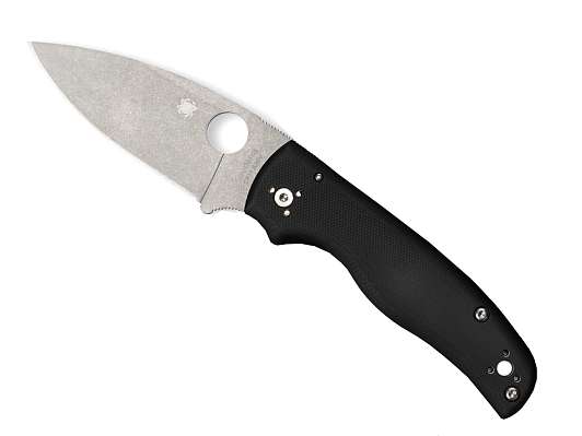 Нож Spyderco SHAMAN CPM S30V Плейн Черный C229GP фото 1