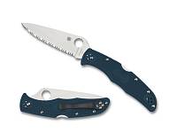 Нож Spyderco ENDURA4 K390 Серрейтор Синий C10FSK390
