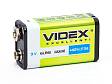 Батарейка VIDEX 6LR61/9V крона 1 BLISTER CARD (12/192) фото 1
