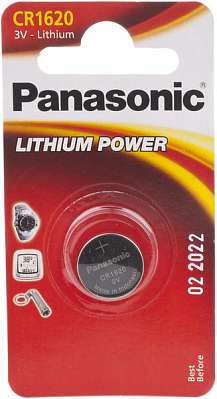 Батарейка Panasonic CR1620 1 шт фото 1