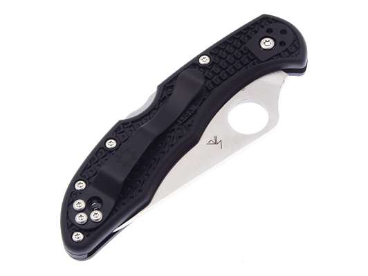 Нож Spyderco DELICA4 VG-10 Плейн Черный C11PBK фото 4