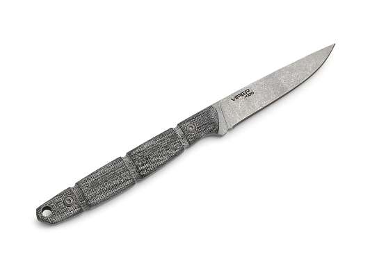 Нож Viper micarta, stonewashed фото 2