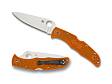 Нож Spyderco ENDURA4 VG-10 Плейн Оранжевый C10FPOR фото 1