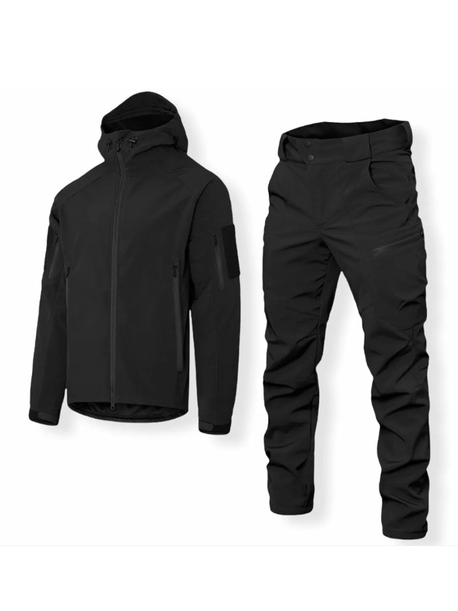Тактические костюмы софтшелл черный Тактические костюмы софтшелл черный