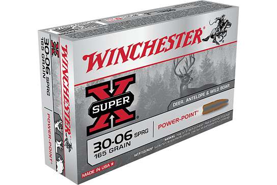 Охотничий патрон .30-06 Winchester 165/10.7 Super-X Power-Point (20) фото 1