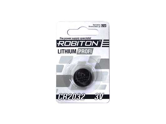 Элемент питания Robiton Profi R-CR2032 BL1 фото 1