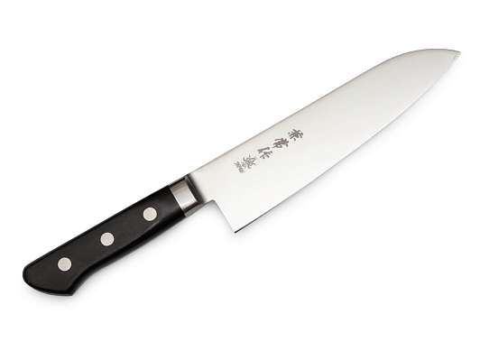 Нож кухонный Kitasho Kanetsune KС-185 Santoku 180mm фото 2
