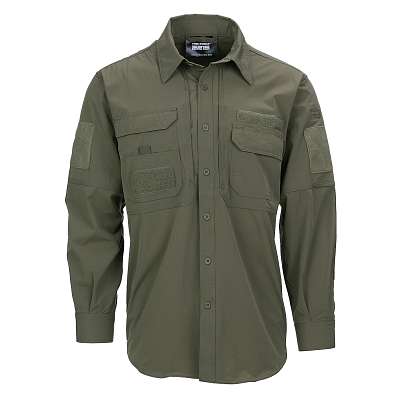 Тактическая рубашка Task Force-2215 135500 зеленая M фото 1