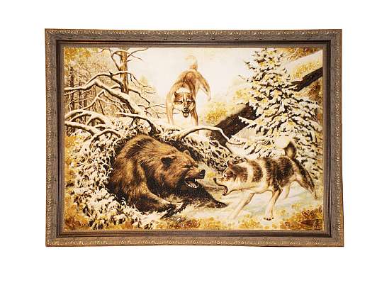 Картина "Охота на медведя" фото 1