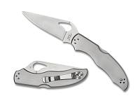 Нож Spyderco HARRIER2 8Cr13MoV Плейн Серый BY01P2