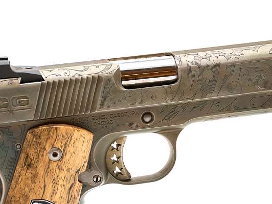 Спортивный пистолет Cabot Guns Government 1911 .45 ACP The SOB Raven - Limited Edition фото 7