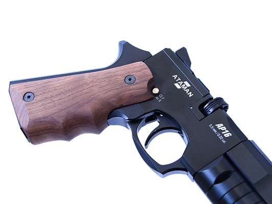 Пневматический пистолет AP16 3J Cal. 5,5 металл, Black фото 2