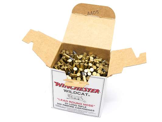 Охотничий патрон .22 LR Winchester Wildcat 40 (500) фото 1