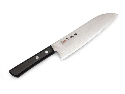 Нож кухонный Kitasho Kanetsune KС-302 Santoku 180mm фото 2