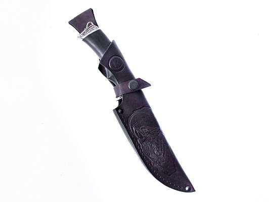 Нож Варяг, ст ELMAX, литье черное дерево (3026) фото 2