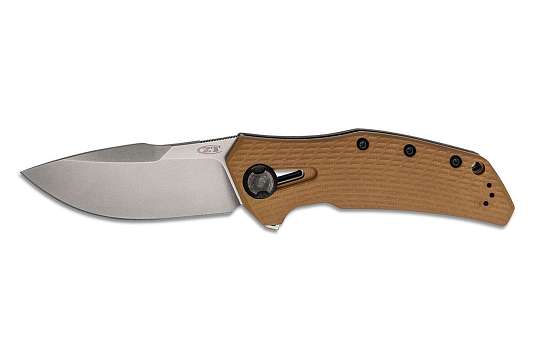 Нож Zero Tolerance K-308 клинок 95мм, рук-ть титан/Coyote tan G10CPM 20CV фото 1