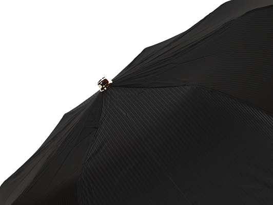 Зонт складной Pasotti Auto Leone Silver Oxford Black фото 5