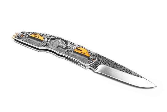 Нож Consoli Sergio 531 Leopards фото 3