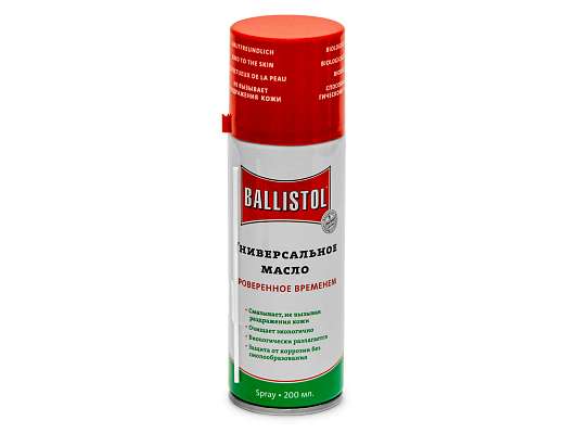 Масло оружейное Ballistol spray 200 мл 221700 фото 1