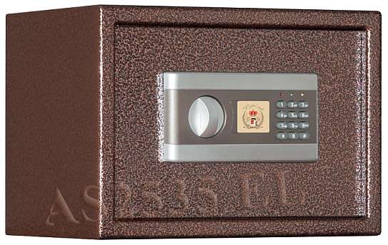 Шкаф металлический  усиленный сейфового типа AS2535EL цвет медный фото 2