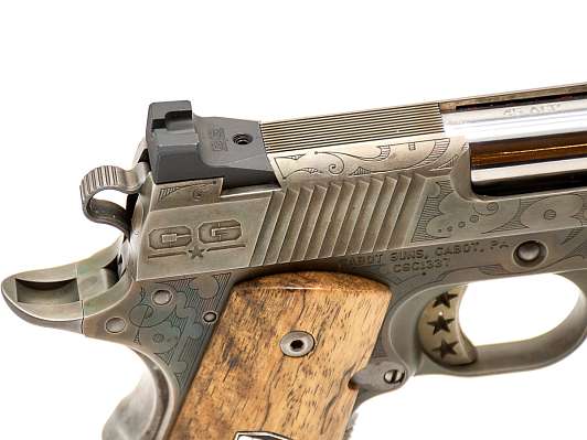 Спортивный пистолет Cabot Guns Government 1911 .45 ACP The SOB Raven - Limited Edition фото 6