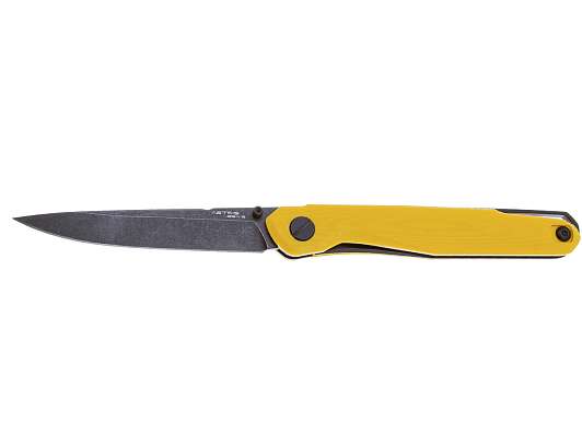 Нож складной Mr.Blade Astris Gen.2 (Black Stonewash, G10 Yellow) фото 1