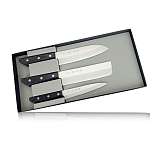 Набор из 3-х Кухонных ножей TOJIRO GIFTSET (TBS-300),  в подарочной упаковке, 13,5см, 16,5см, 17см 