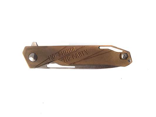 Нож''Keeper" M390 (titanium handle, purple) 4518 фото 2