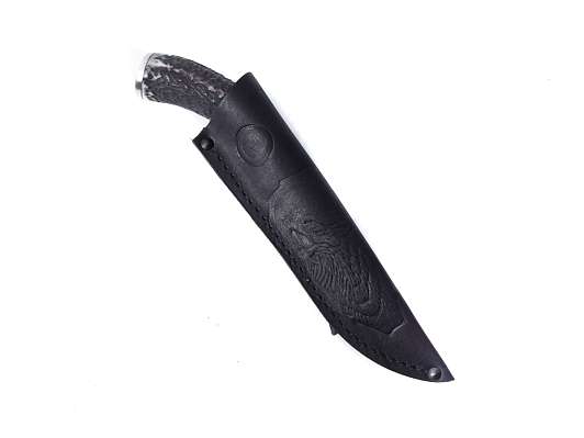Нож Мангуст, дам. ст. дюраль, рог (3825) фото 2