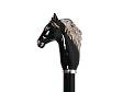 Зонт-трость Pasotti Cavallo Oxford Black фото 2