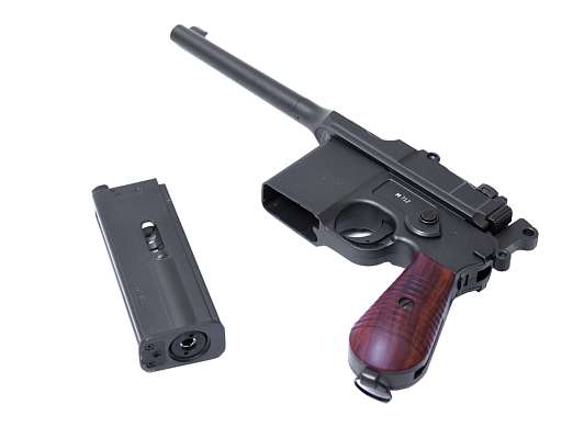 Пневматический пистолет Gletcher M712 Mauser фото 2