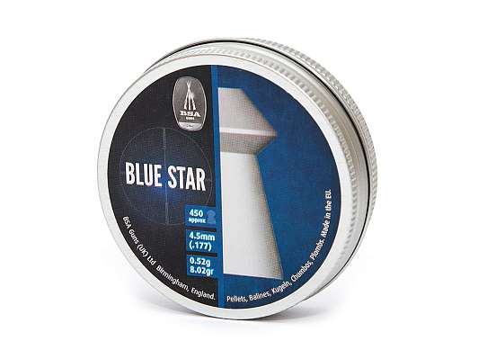 Пули для пневматики BSA Blue Star 4.5 (450) фото 1