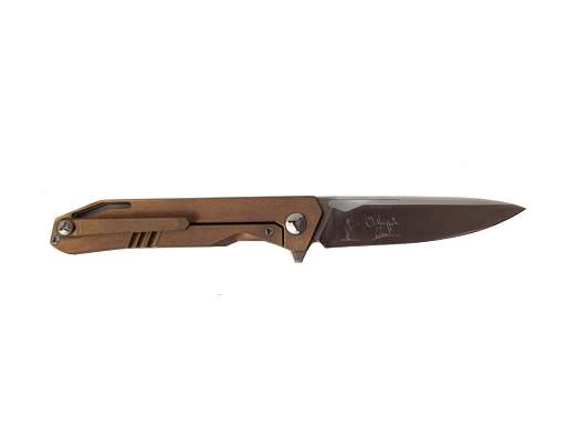 Нож''Keeper" M390 (titanium handle, purple) 4518 фото 3