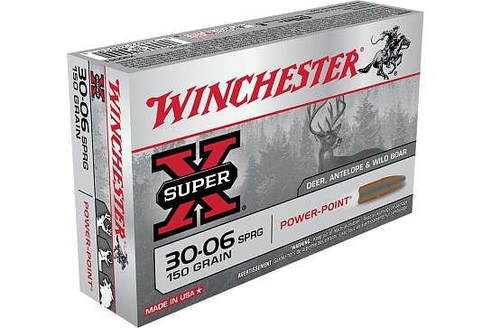 Охотничий патрон .30-06 Winchester 150/9.7 Super-X Power-Point (20) фото 1