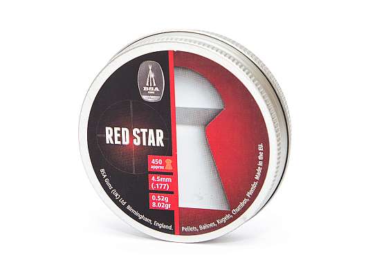 Пули для пневматики BSA Red Star 4.5 (450) фото 1