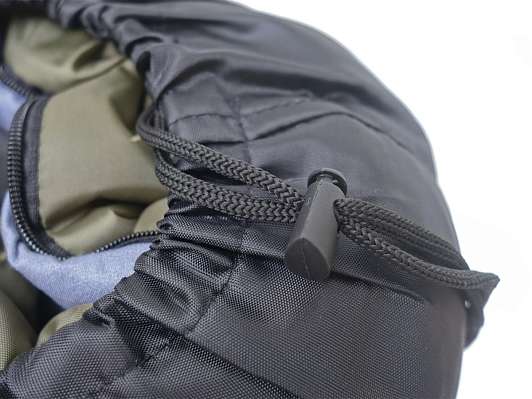 Спальный мешок TRAVELLER PLUS R-zip от -12С (с подголовником 230х90 см) фото 2