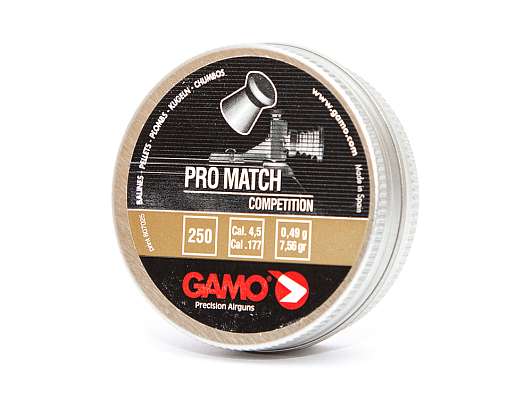 Пули для пневматики GAMO Pro-Match 250 фото 1