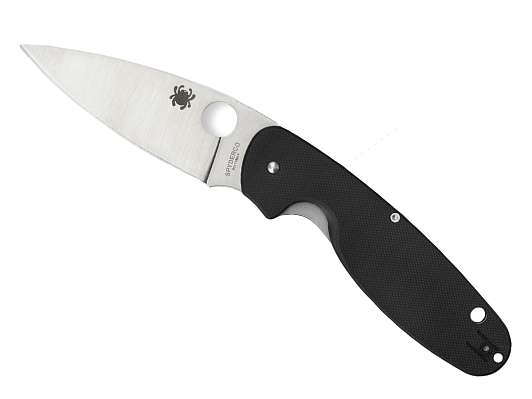 Нож Spyderco EMPHASIS 8Cr13MoV Плейн Черный C245GP фото 1