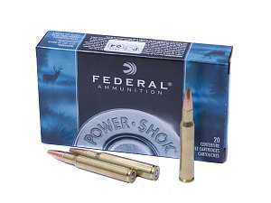 Охотничий патрон .30-06 Federal 180/11.7 Power Shok Rifle (20)