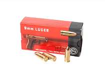 Охотничий патрон 9x19 Luger Geco 8.0 FMJRN 2318629 (50)
