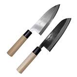 Набор из 2-х Кухонных ножей TADAFUSA (setB), длина лезвия 150mm, 165mm, заточка