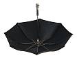 Зонт складной Pasotti Auto Fido Silver Oxford Black фото 7