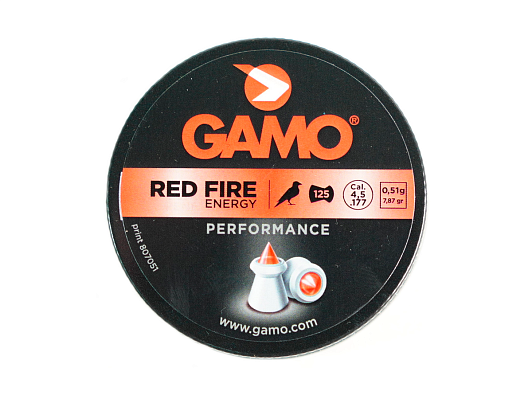 Пули для пневматики  GAMO RED FIRE 125 4.5 фото 1